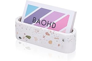 Concrete Business Card Holder for Desk