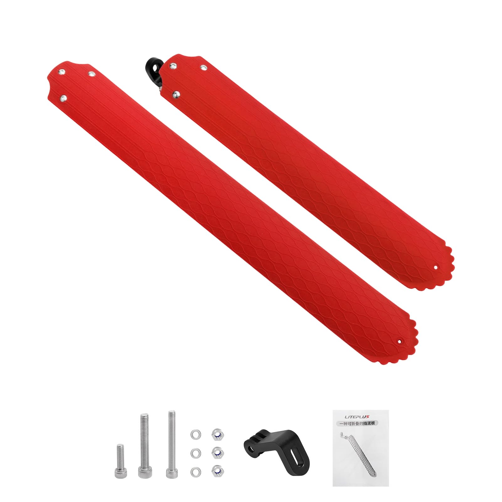 Guardabarros universal para bicicleta, desmontable, duradero, plástico, salpicaduras, accesorios de viaje, durabilidad