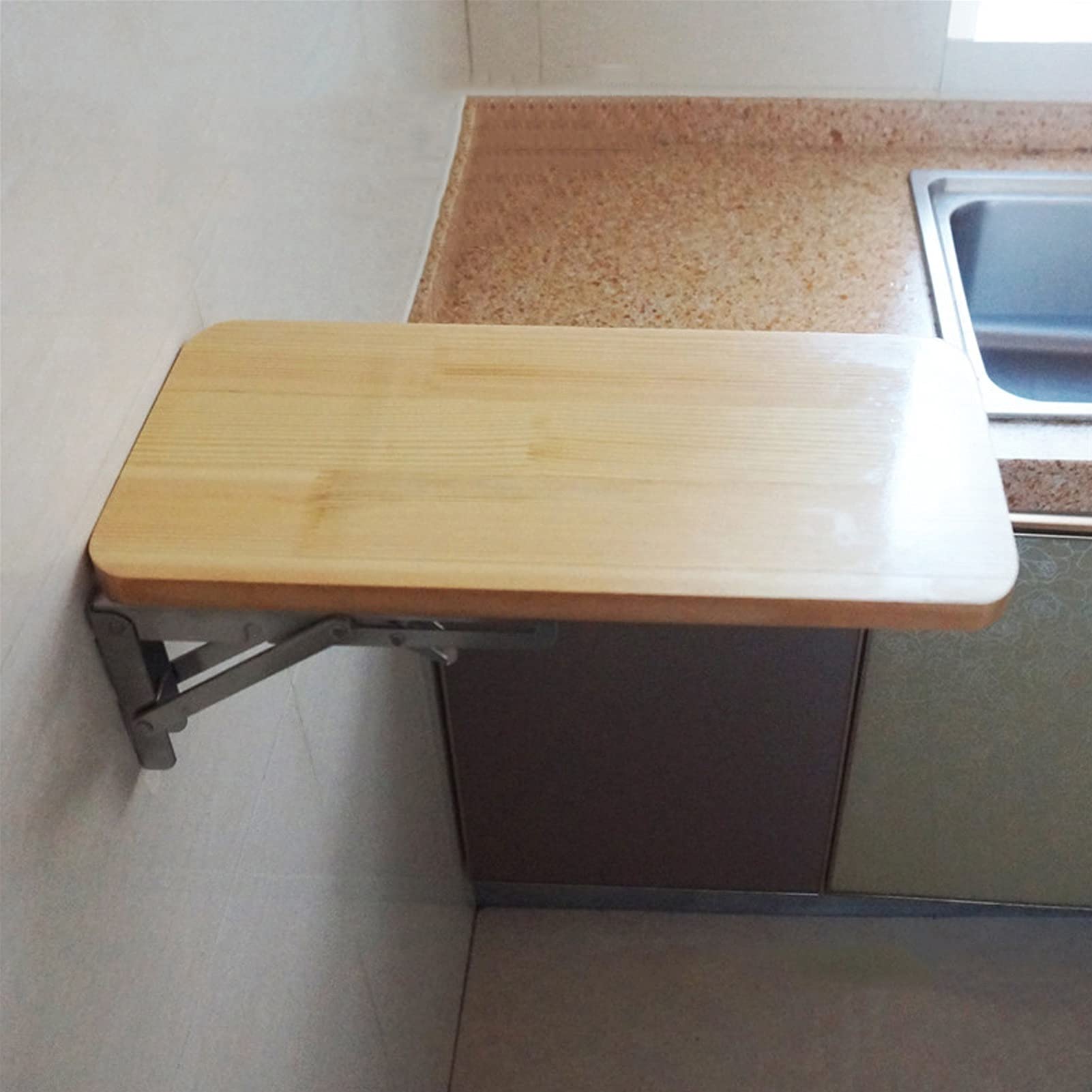 Półka na książki, Półka na książki,Drewniany składany stół ścienny do kuchni, jadalni, biura, laptopa, komputera, składany regał na książki, stoły edukacyjne, małe i duże