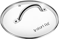 Vista 1 de Tapa de vidrio templado Instant Pot para ollas a presión eléctricas, Tapadera de cristal