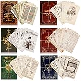 🔖 【Amplia gama de usos】 Los scrapbooking materiales se pueden usar para hacer recortes de libros, diarios, tarjetas de felicitación, invitaciones, decoraciones de álbumes de fotos, cajas de regalo, etc. Son regalos perfectos para amigos y familiares, y también pueden ser una gran mano herramientas para niños.