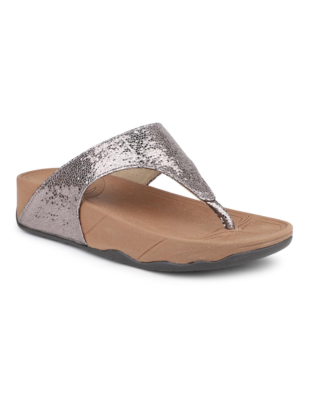 womens Women Pewter Embellished Comfort Heels Sandal-image-39