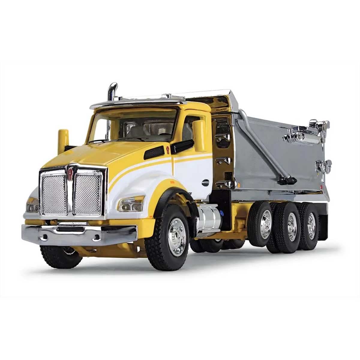 Amazon.com: DCP 1/64 Yellow, White & Chrome Kenworth T880 Rogue