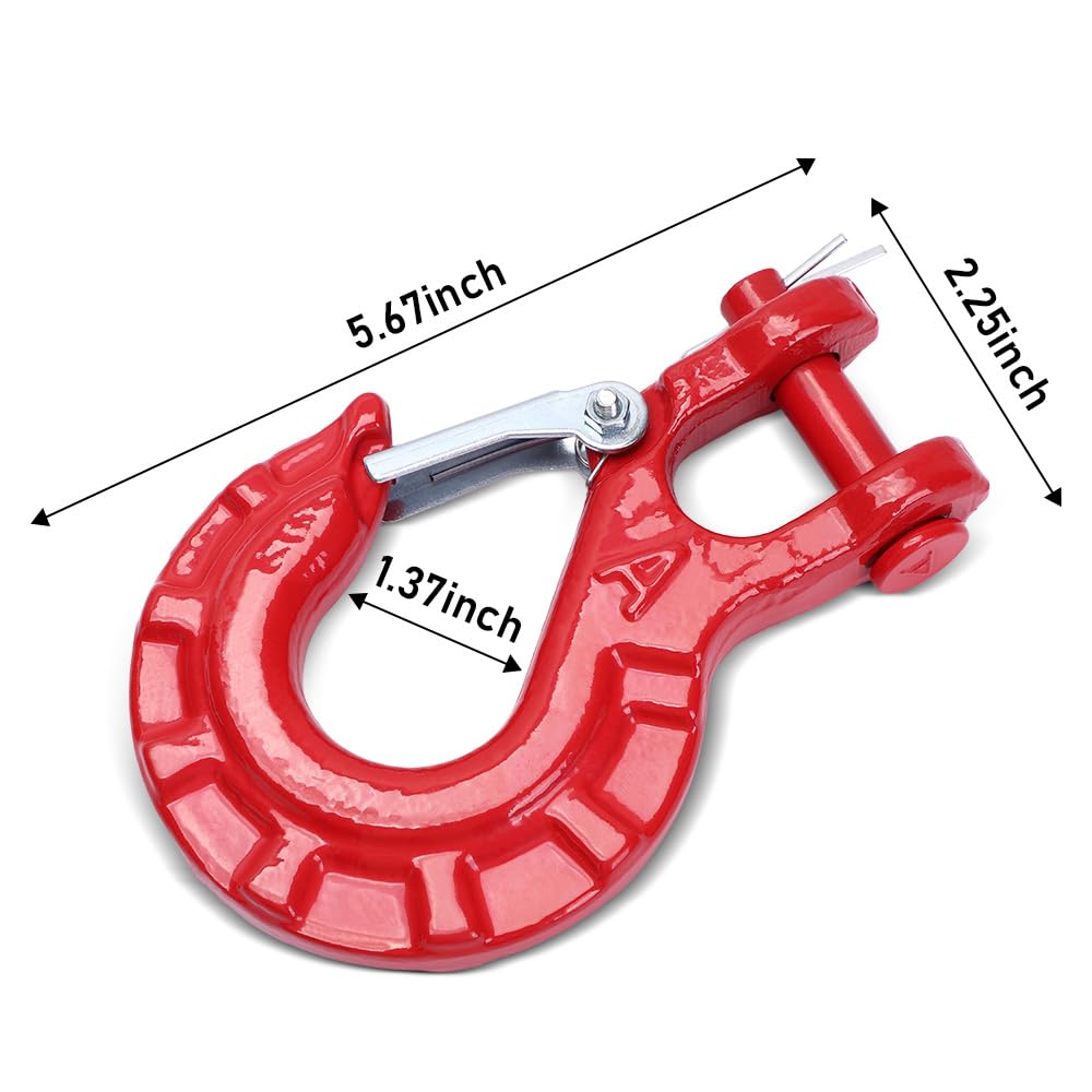 Seil-Winde 12-Strand 20500 LBS mit Schutzhüllenhaken f. LKW ATV UTV | 10mm x 28m Synthetik-Kunststoff-Seil UHMWPE Synthetikseil Windenseil Forstseil 9299KG Anhängerseil Fahrzeugwinde