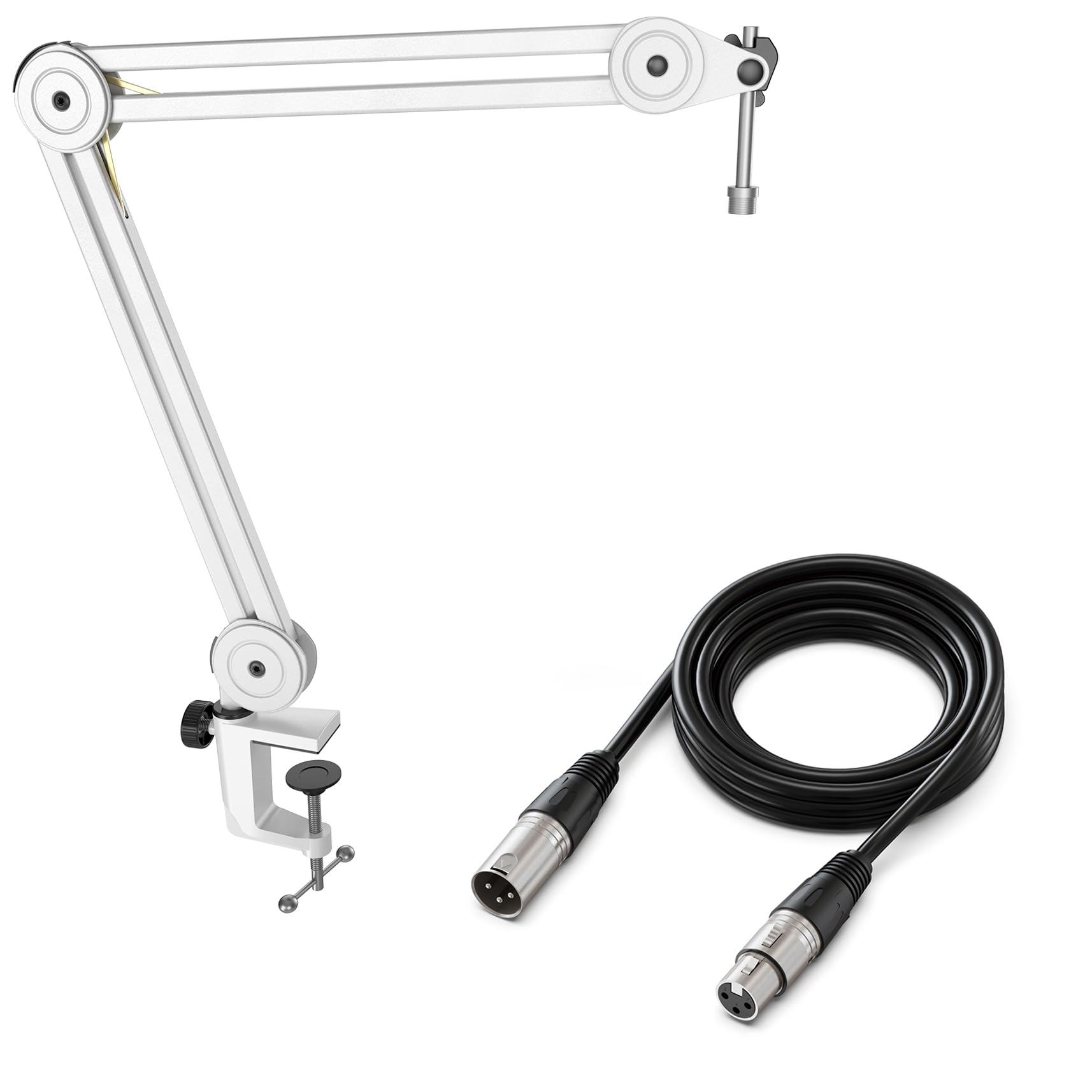 Amazon.com: FIFINE Microphone Arm Stand and XLR Cable Set,Metal