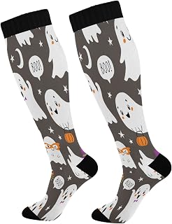 874 Crew Athletic Socks Halloween Little Devil Calf Socks Breathable Walking Socks Funny Crew Socks For Hiking Running Travel 40cm