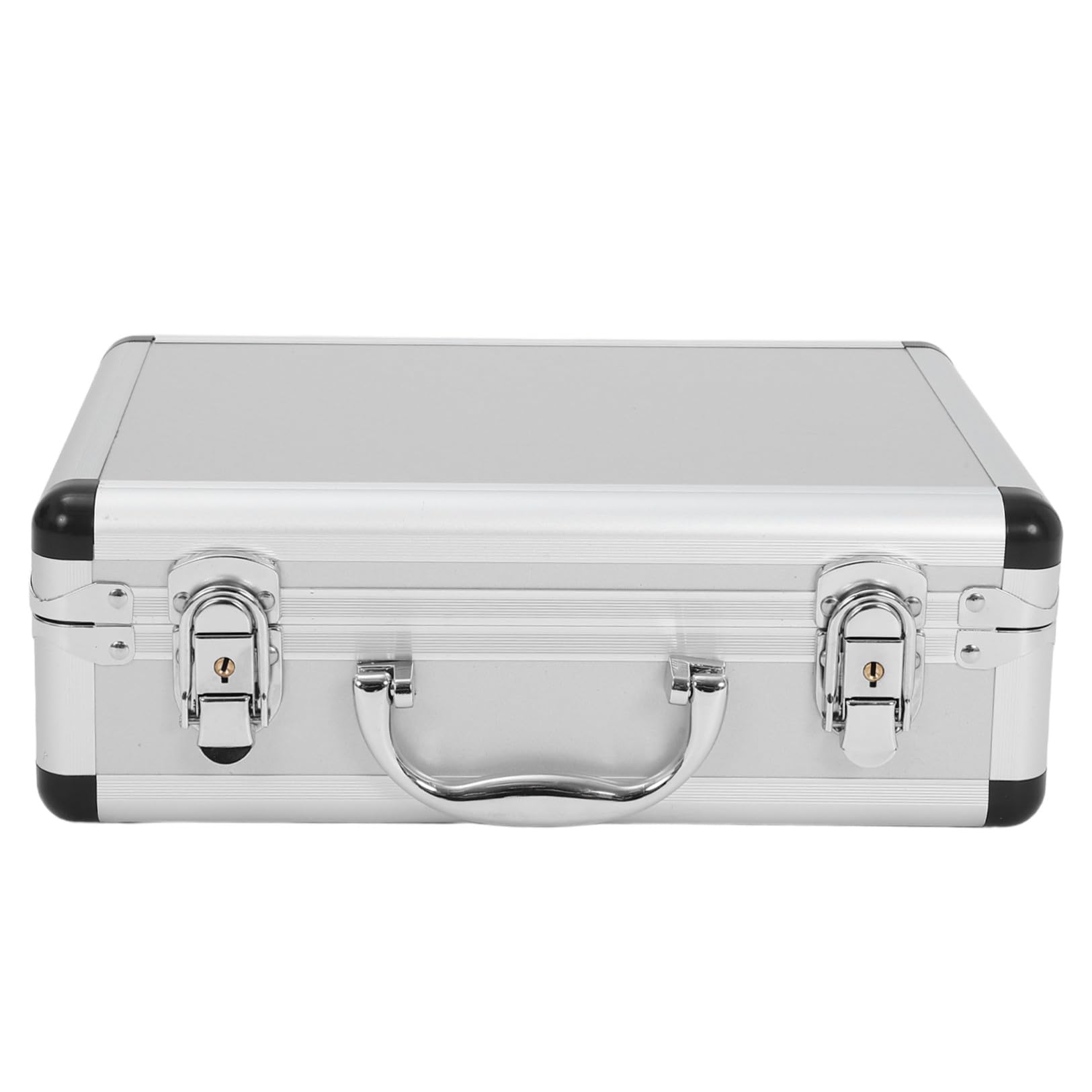 KALLORY Malette Rangement Outils Aluminium 32X23X11Cm avec Serrure À Code Valise De Rangement pour Outils Portatifs pour Maison Et Bricolage