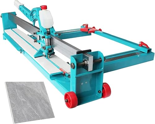 Hand Tile Cutters 800mm/ 1000mm /1200mm Tile Cutters,Manual Tile Cutters Single Rail W/Precise Positioning for The Stone Ordinary Floor (1000mm)