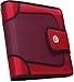 Case-it Open Tab Hook Loop Closure 2-Inch Binder with Tab File, Red, S-816-RED