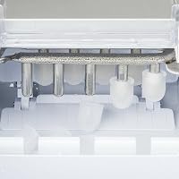 H.Koenig KB14 Jégkockakészítő Gép - 2,1 Literes Kapacitás, Ezüst Rozsdamentes Acél, Jéglapáttal, 120W Teljesítmény 4
