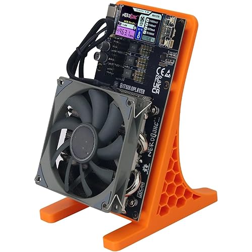 NerdQaxe++ Bitcoins Miner | 4.8TH/s 20W/TH | 4X BM1370 Chip (Antminer S21 Pro) | Wi-Fi | USB-C | AxeOS | Open Source | Made in Europe | Plug and Play Bitcoin Miner