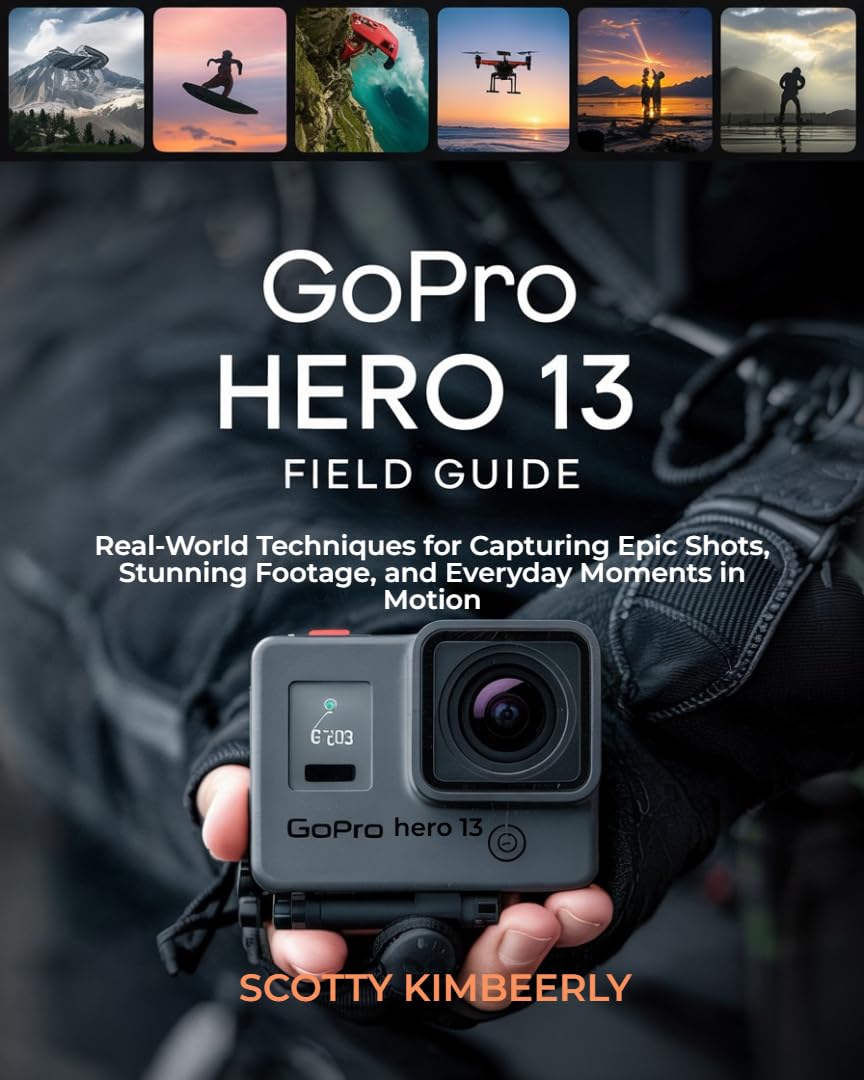 Livre GoPro Hero 13 Field Guide pour immortaliser vos aventures et voyages