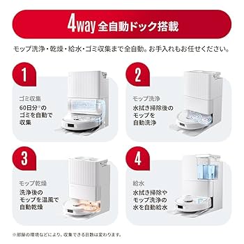 【新品・未使用】Roborock Qrevo L ロボロック　ロボット掃除機 Amazon | 【2025年6月発売】roborock Qrevo L 交換用紙パック4個