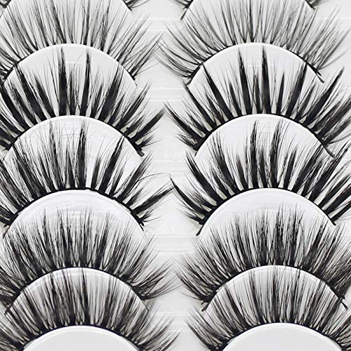 Cílios postiços, Romacci 10 pares de cílios magnéticos + 2 delineadores líquidos à prova d'água + p