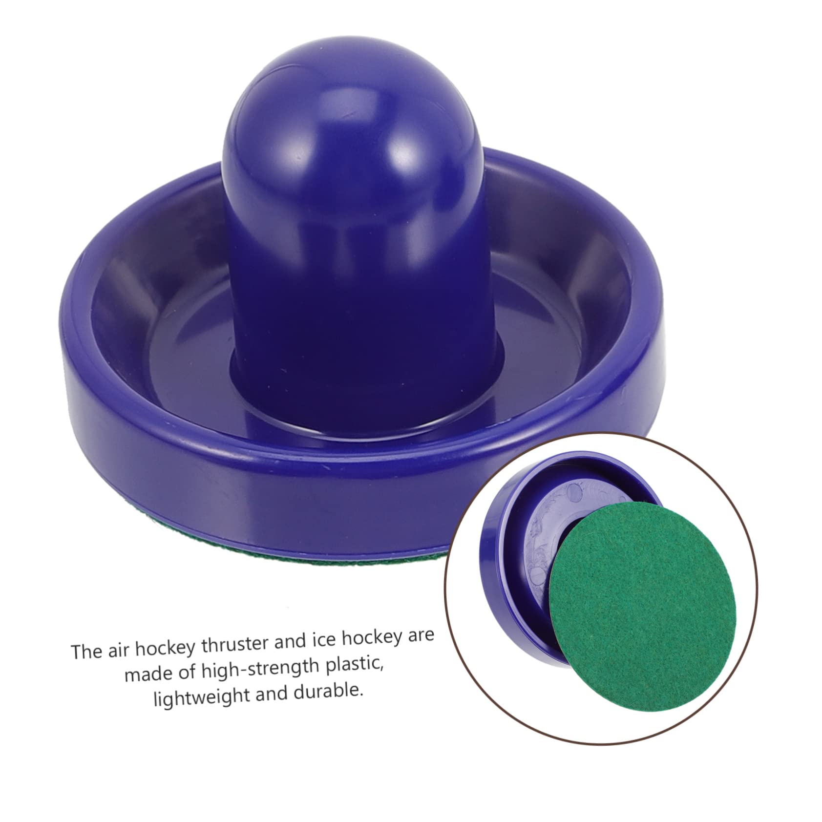 Totority 1set Puck e Paddles Per Hockey Da Tavolo Plastica Accessori Per Giochi Da Include Paddles e Neri Con Puck Di Ricambio Ghiaccio