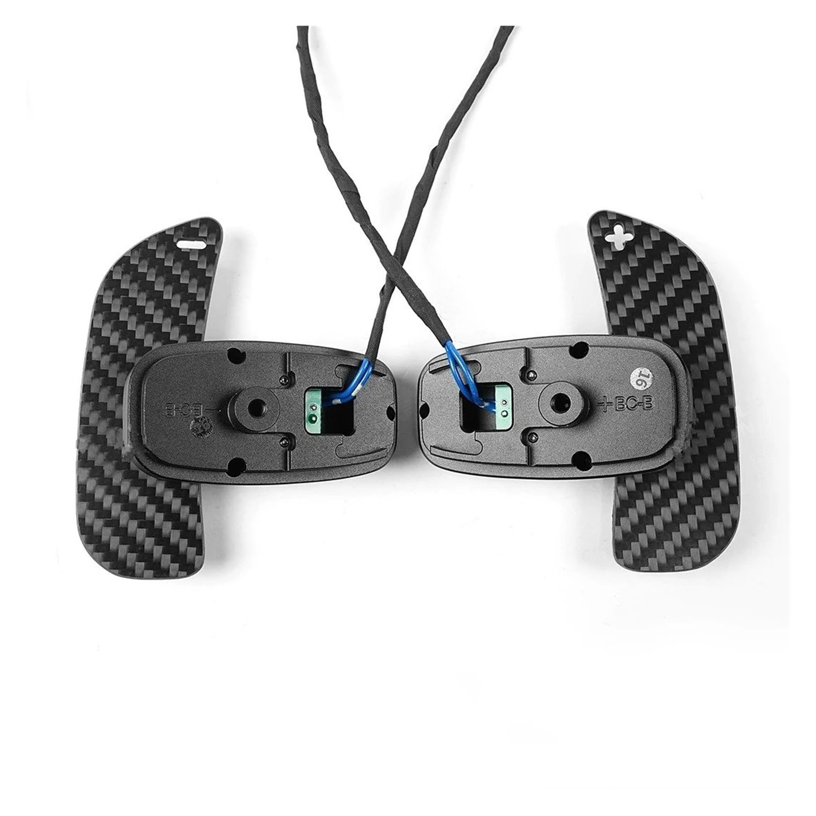 PLMNHSS Car Steering Wheel Shift Paddle Blade for Benz for AMG 2019+ Magnetic Steering Wheel Paddle Shifters Carbon Fiber