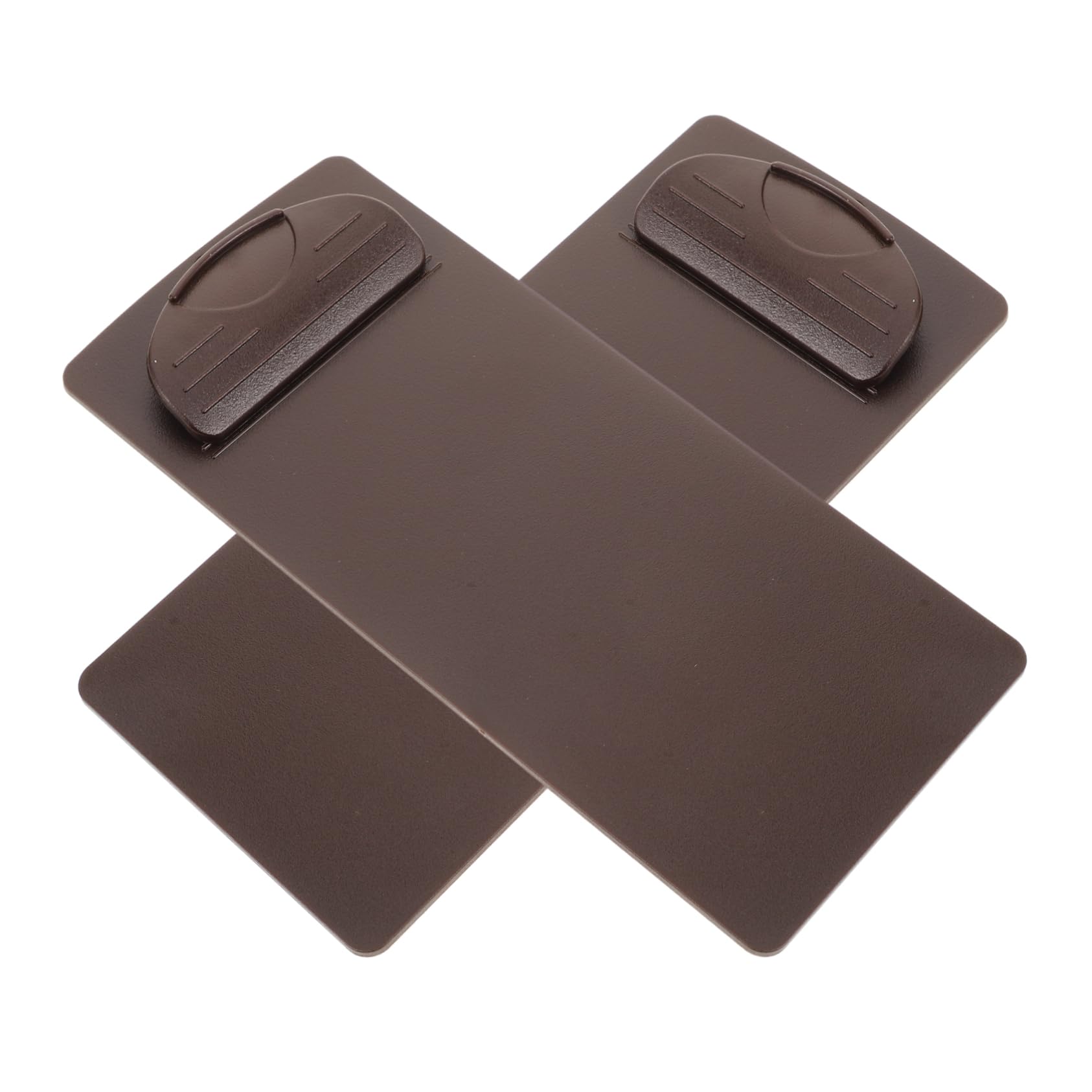 AUTSUPPL 2 Pack Classic Menu Clipboard Bill Folder Writing Pad Clip Plastic Stand for Restaurants Pub Bar