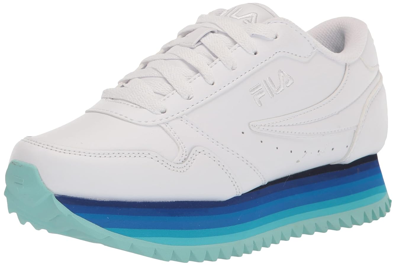 Amazon | Fila レディース オービット ストライプ スニーカー