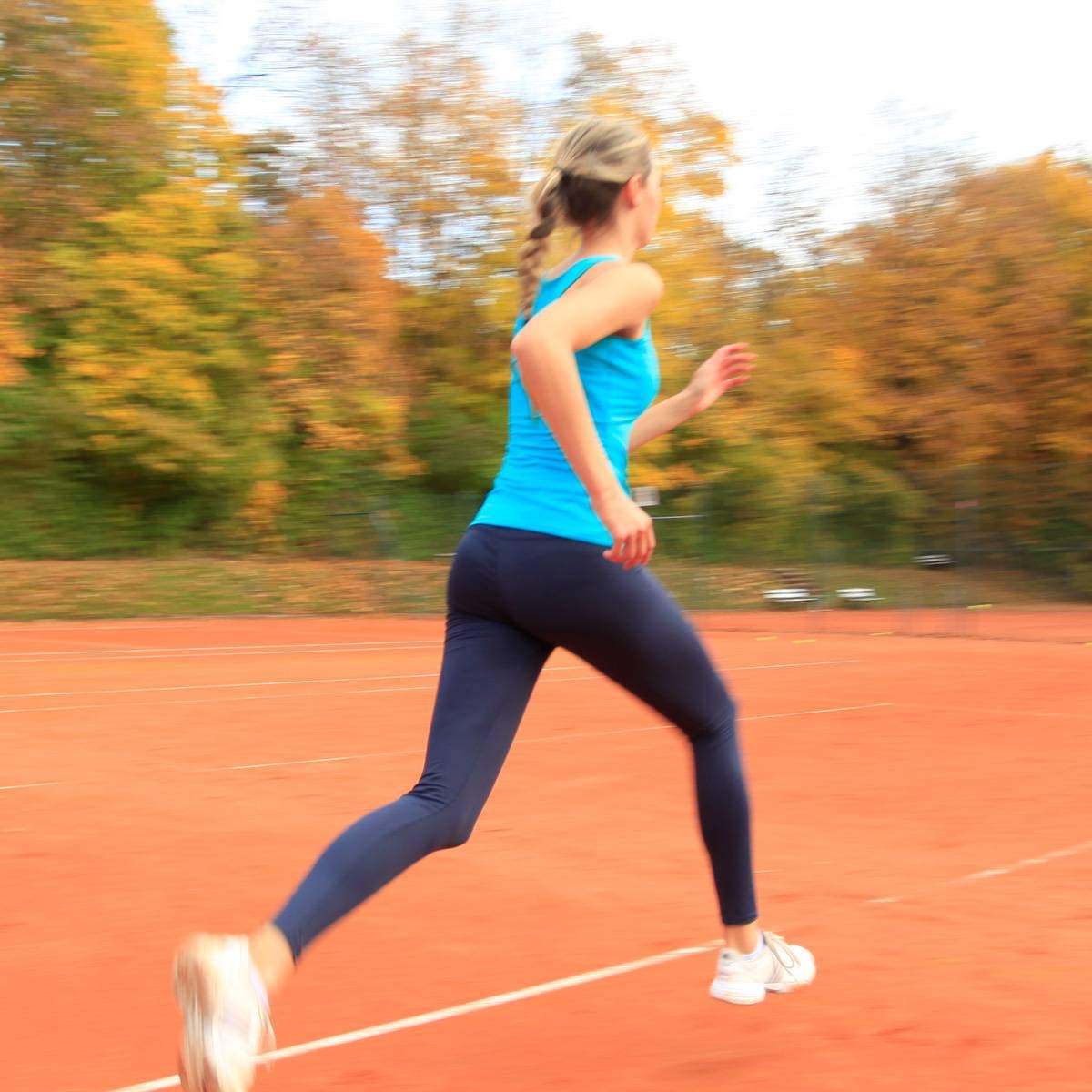 Sportkind Mädchen & Damen Fitness, Sport 7/8 Lange Leggings, Yogahose, Mid Waist, Blickdicht, atmungsaktiv
