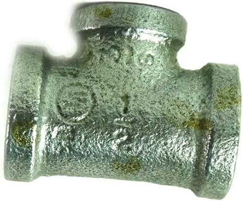 Miniatura 2 de MaxLLTo Reemplazo 1/2 pulgada x 1/2 pulgada x 3/8 pulgadas acero galvanizado reductor Tee para PrimeX 82913