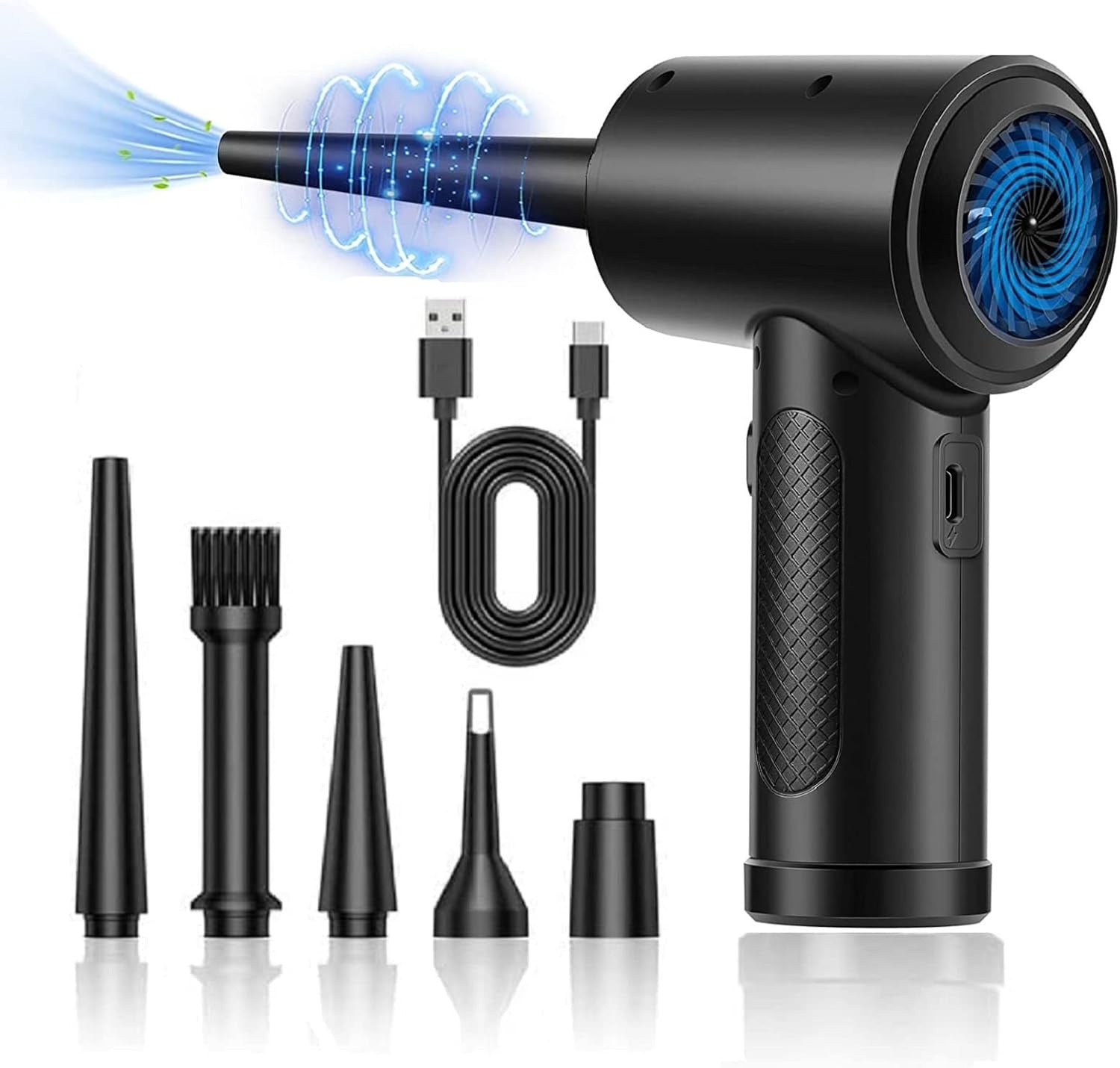 Compressed Air Duster, Electric Air Duster 51000RPM 3 Speed