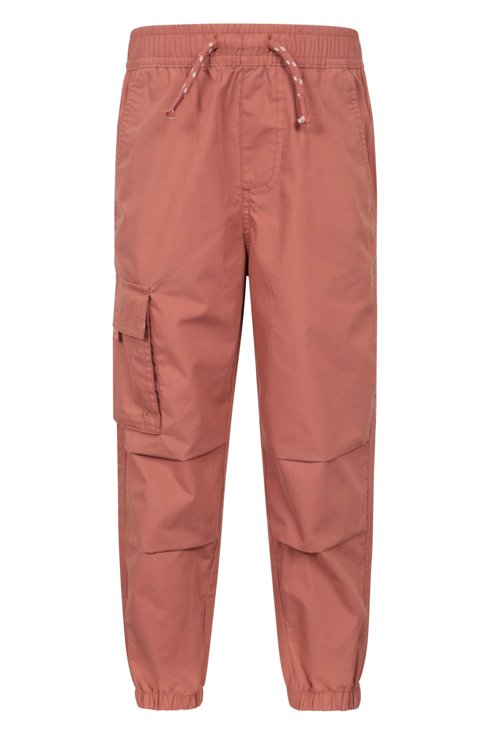 Mountain Warehouse Active Kids Trousers - Lightweight, Fast Drying All Season Pants, Shrink & Fade Resistant Casual Bottoms - for Spring Summer, Travelling, Camping Rust 11-12y
