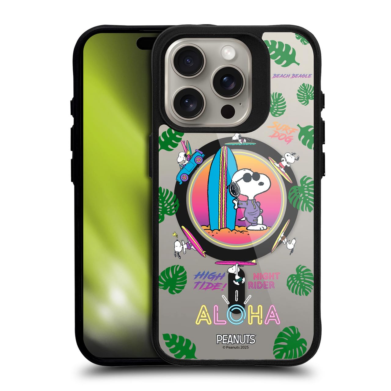 Coque Peanuts Snoopy iPhone 15 Pro antichoc bumper robuste compatible MagSafe - 8