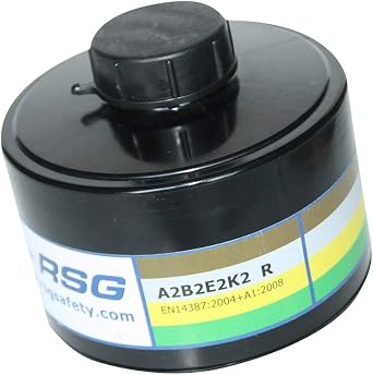 Israeli Gas Mask Filter 40 mm New Expiry date 2025 NBC Nato Specifications