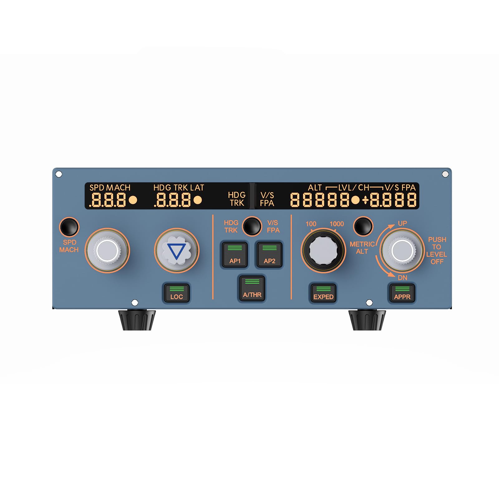 MiYee Wingflex A320 FCU CUBE Flight Simulator Control Unit A320 Panel Game Simulator Plug-and-Play Real Aircraft Feel