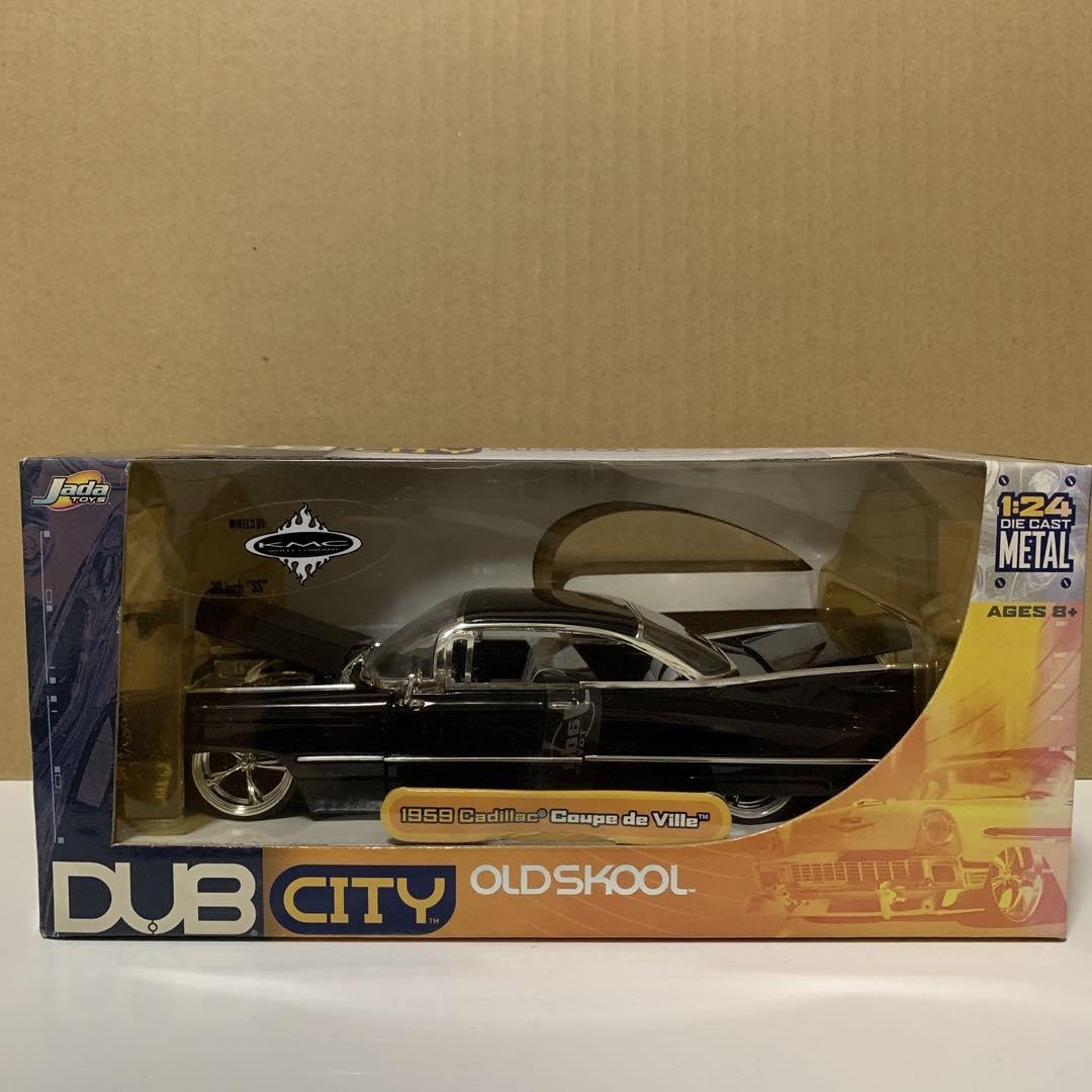 jada 1/24 59キャデラック ローライダー Jada Road Rats 1959 Cadillac Coupe DeVille Chop Shop 1:24