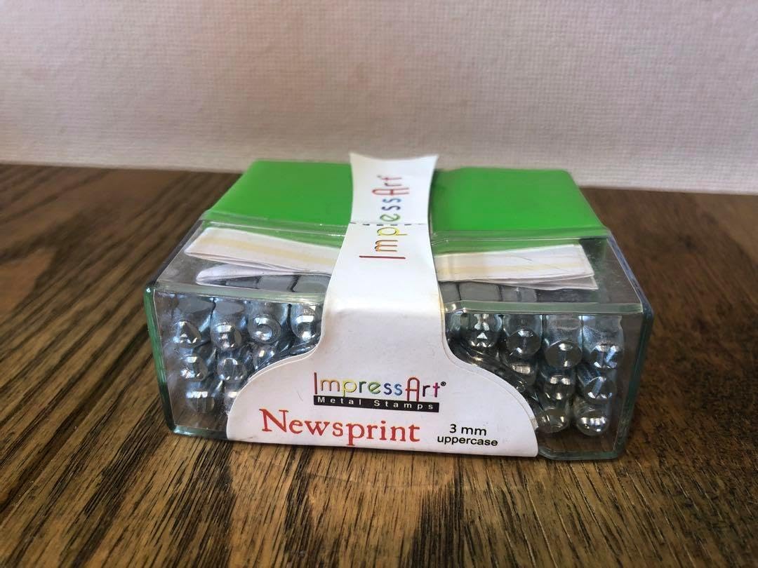 刻印 アルファベットスタンプ 彫刻 レザークラフト 革工芸 18pt