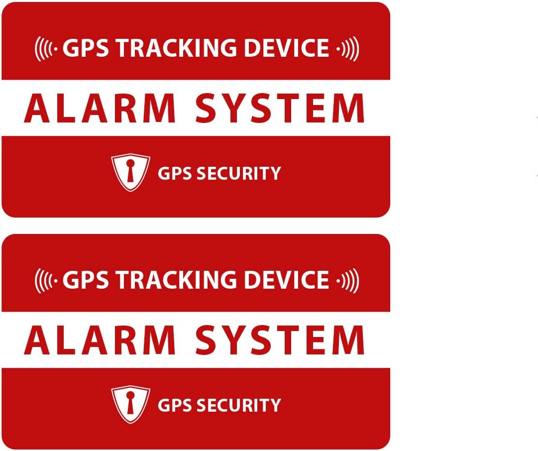 GPS Tracking Aufkleber 2 Stück für das Fahrrad, Bike Sticker ...
