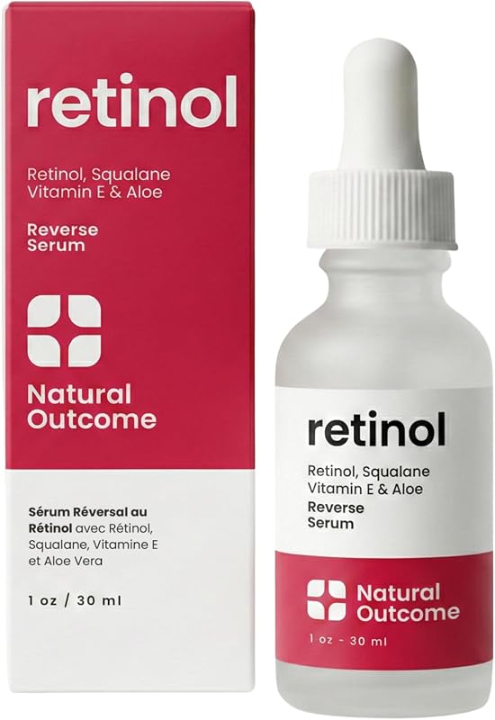 Retinol Serum for Face | Fine Line and Wrinkle Reducer Serum | Nightly Hydrating Facial Serum with Hyaluronic Acid, Vitamin E, Squalane and Aloe Vera | Collagen Enhancer | 1 o