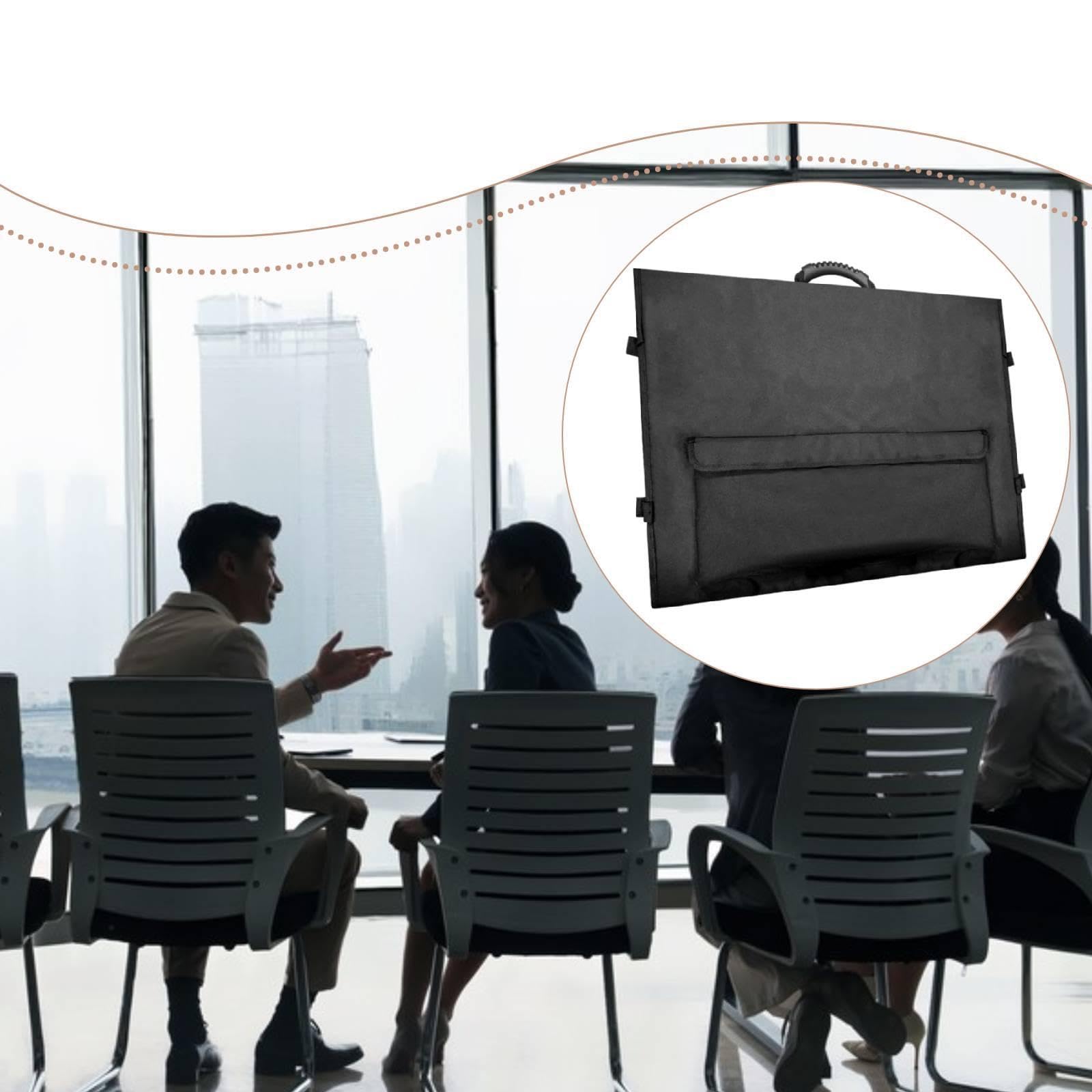 Borsa da Trasporto, Borsa da Viaggio, Borsa da Lavoro, Regalo per Dispositivi Portatili, Organizzata, Grande capacità, Accessori, Copertur, Nero