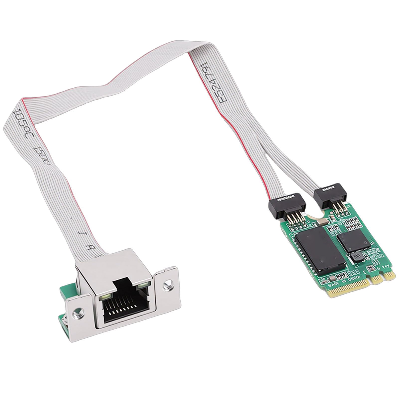 Scheda di Rete Gigabit Ethernet da 2,5 G con Chiave M.2 A+E, Scheda di Controllo Industriale con Porta RJ45 con Trasmissione Dati Stabile per Computer Portatile Desktop