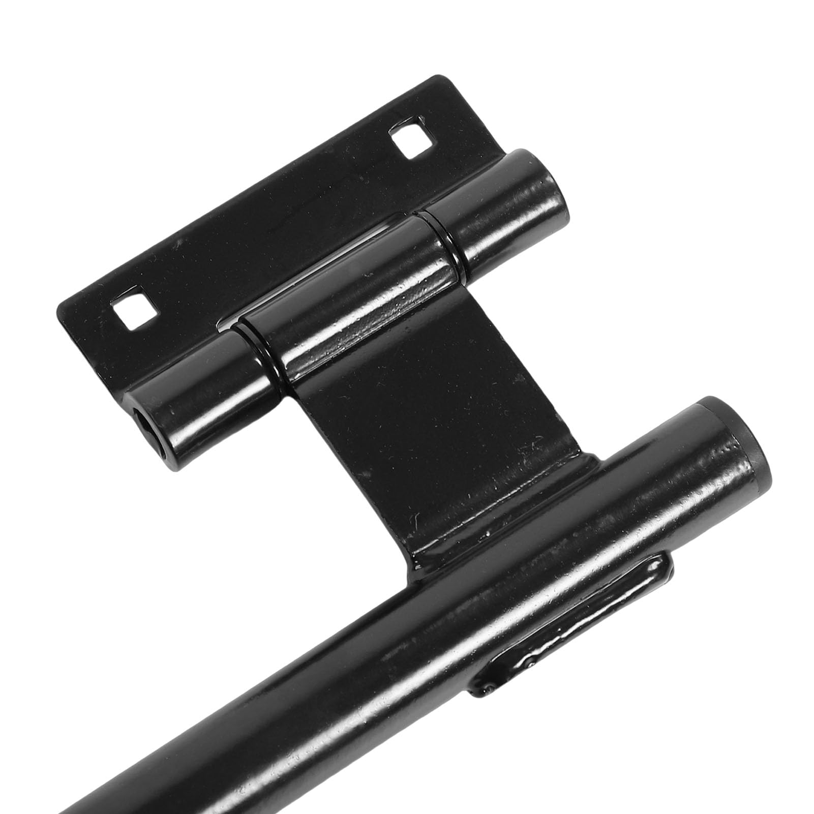 Akozon Kit de Bloqueo Barra Leva, Leva con Bisagras para Puerta Abatible Remolque Metal Resistente Acero 36 Pulgadas Transportador RV