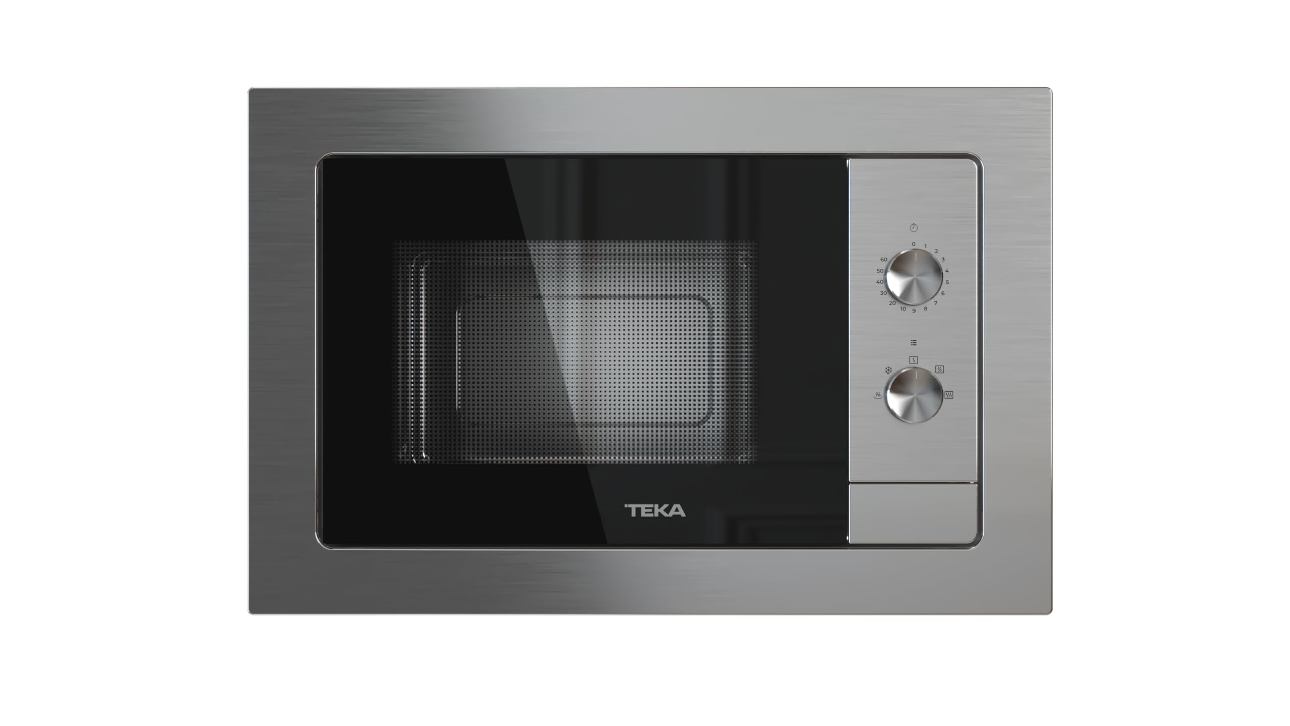 TEKA Built-in Microwave with Automatic Defrost, Capacity 20 L, 5 Power Levels, Stainless Steel Interior, Model NEO MB 6200 BI SS