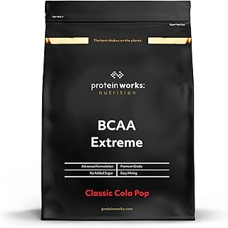 Protein Works - BCAA Extreme Powder | 6000mg BCAAs Per Serving | 4:1:2 Ratio | Branched Chain Amino Acid Supplement | Promote Muscle Synthesis | 27 Servings | Classic Cola Pop