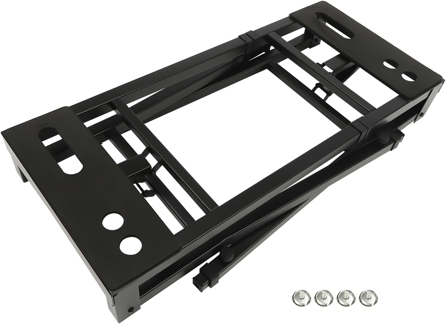 Folding Keyboard Stand,DJ Workstation,Adjustable Keyboard Piano Stand,Electronic Piano Stand,Portable Digital Piano Keyboard Stand for 54-88 Keys,10 x 17 x 31in