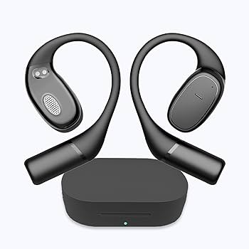 IPX7防水仕様 ブラック 次世代オープンイヤー ワイヤレスイヤホン Amazon.co.jp: ワイヤレスイヤホン オーペンイヤー 耳掛け式