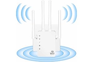 2022 Upgraded Wi-Fi Extender with 360° Full Coverage and Up to 40 Device Support
