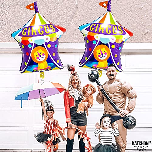 Circus Balloons for Carnival Theme Party Decorations - 30 Inch | Circus Tent Balloon for Circus Theme Party Supplies | Circus Canopy Balloons for Circus Theme Party Decorations | Carnival Balloons by KatchOn - Image 7