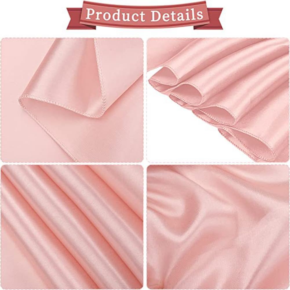 50 Stück Satin Stuhlschärpen Stuhlhusse Hochzeit Stuhl Deko Schleife Partystühle Bänder Mehrfarbig Stuhlknoten für Weihnachten Hochzeit Geburtstag Bankett Party Stuhldekoration Rot