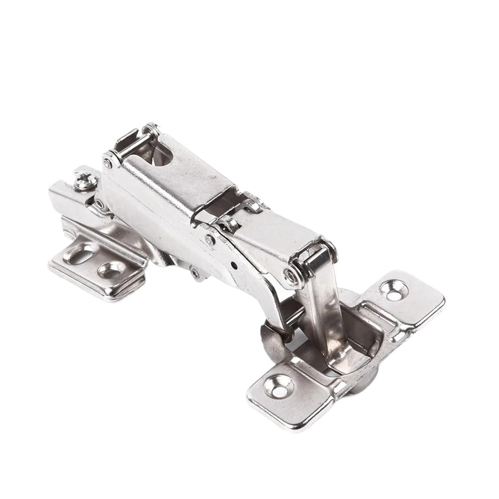 1pcs Door Hinge Cabinet Corner Folded Nickel Plating