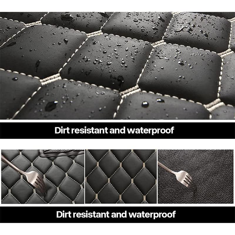 WOMIA Auto Fußmatten, für Mazda CX-5 2017-2022 Fussmatten wasserdichte Anti Rutsch Auto Matten VerschleißFest Innenraum ZubehöR,C