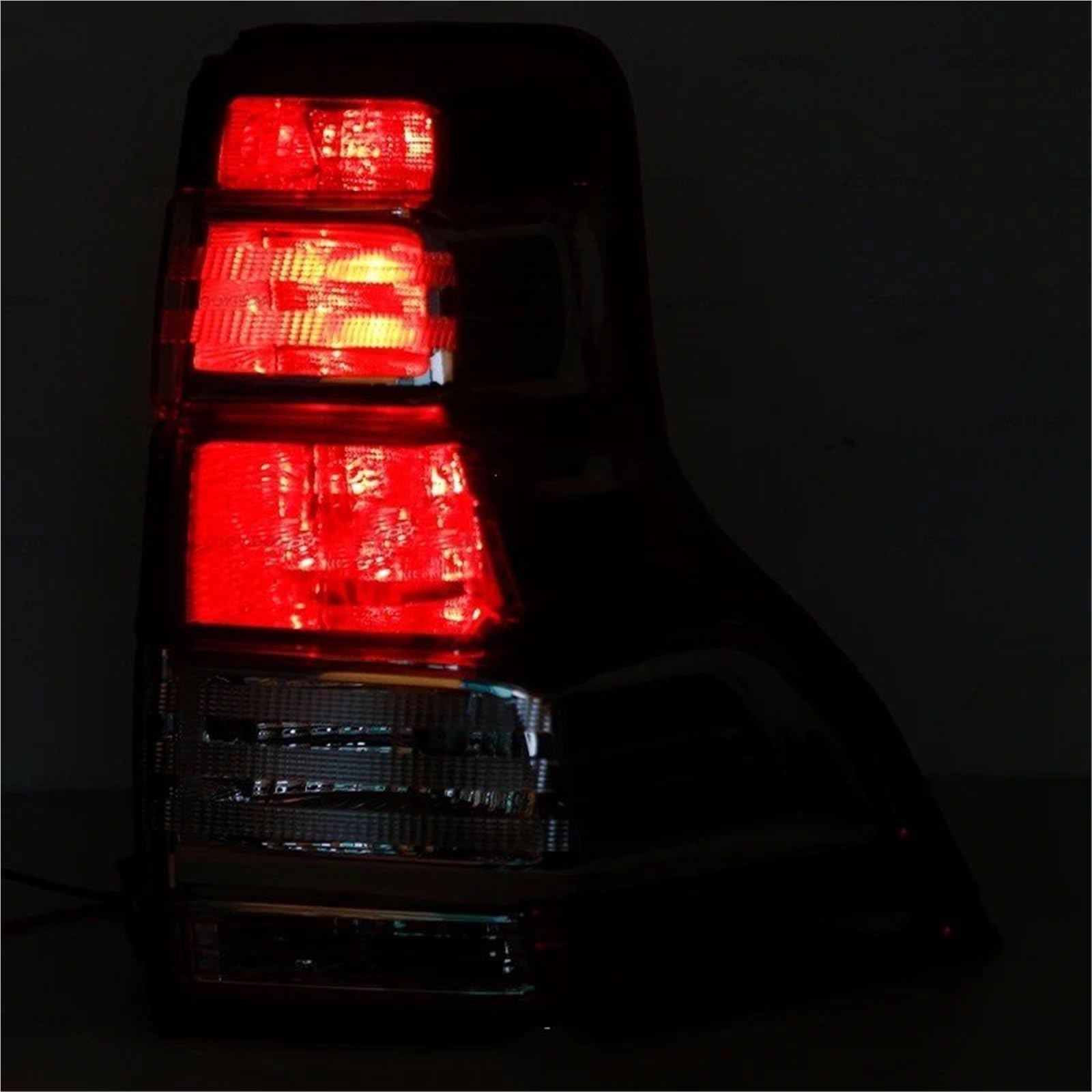Luces Traseras Para Toyota Para Land Para Cruiser Para Prado LC150 FJ150 2014-2017 Montaje Luz Trasera Lámpara Señal Advertencia Freno Taillamp Piloto Trasero(Red left)