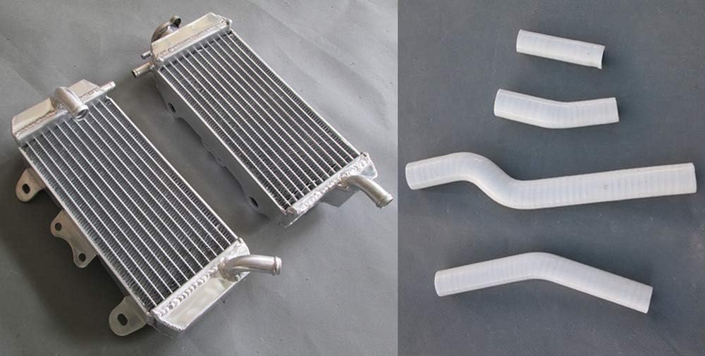 Aluminum radiator & hose FOR YAMAHA YZF450 YZ450F WRF450 WR450F 2007-2009 (BLUE)