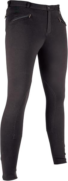HKM - Reithose -Basic- Herren, Pantaloni Uomo - 4
