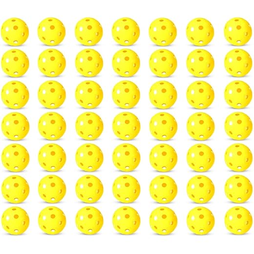 Golfoy Basics Practice Golf Balls - Yellow (Pack of 50)