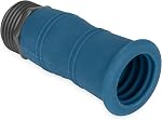 Camco Water Bandit | Features a Highly Flexible Silicone-Polymer Sleeve & ABS Male Water Hose Connection | Works with Damaged or Stripped Faucet Threads or Faucets Without Threads (22484)